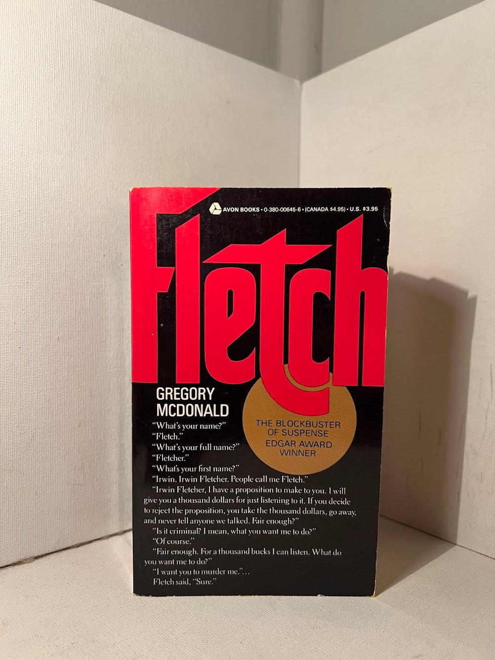 3 Fletch novels by Gregory McDonald