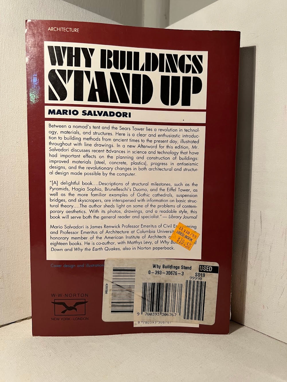 Why Buildings Stand Up by Mario Salvadori