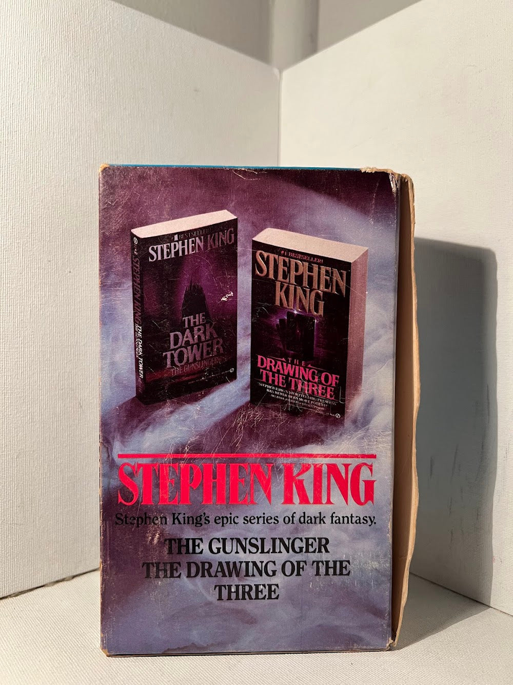 The Gunslinger & The Drawing of the Three by Stephen King (Dark Tower 2 vol box set)