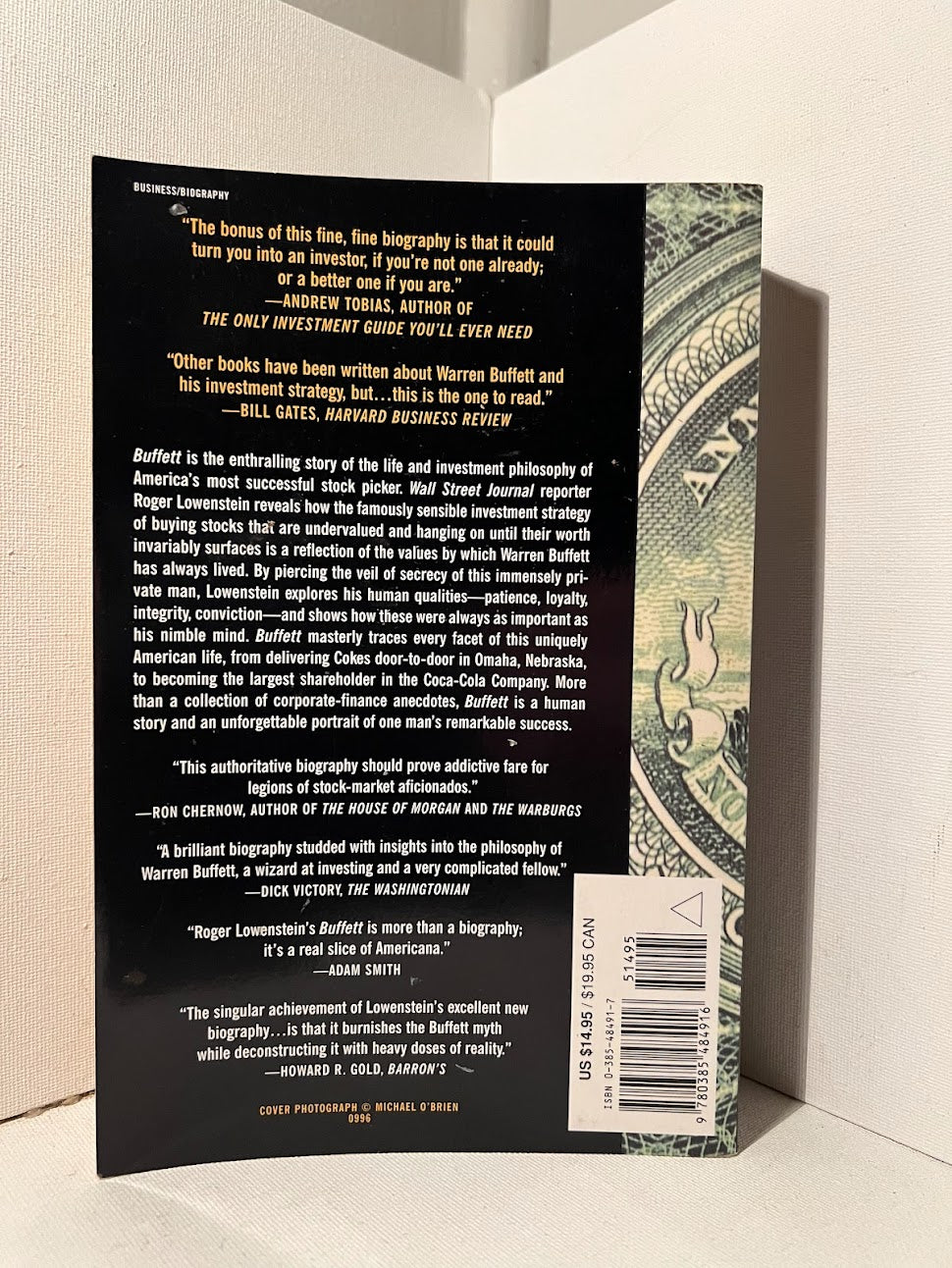 Buffett The Making of An American Capitalist by Roger Lowenstein