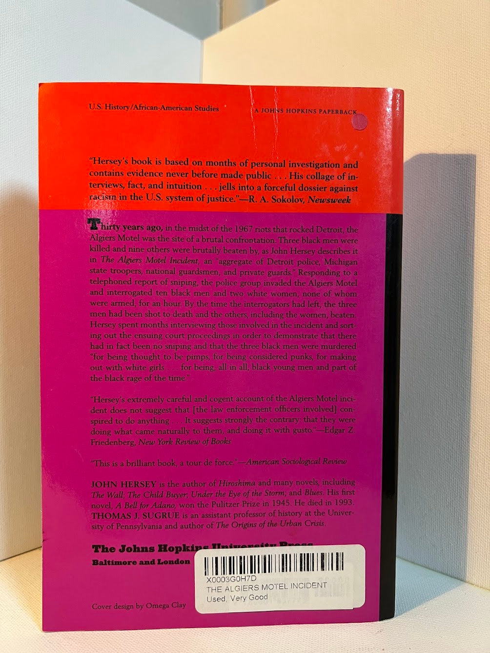 The Algiers Motel Incident by John Hershey