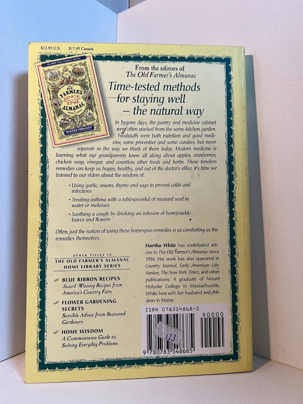Traditional Home Remedies by Martha White