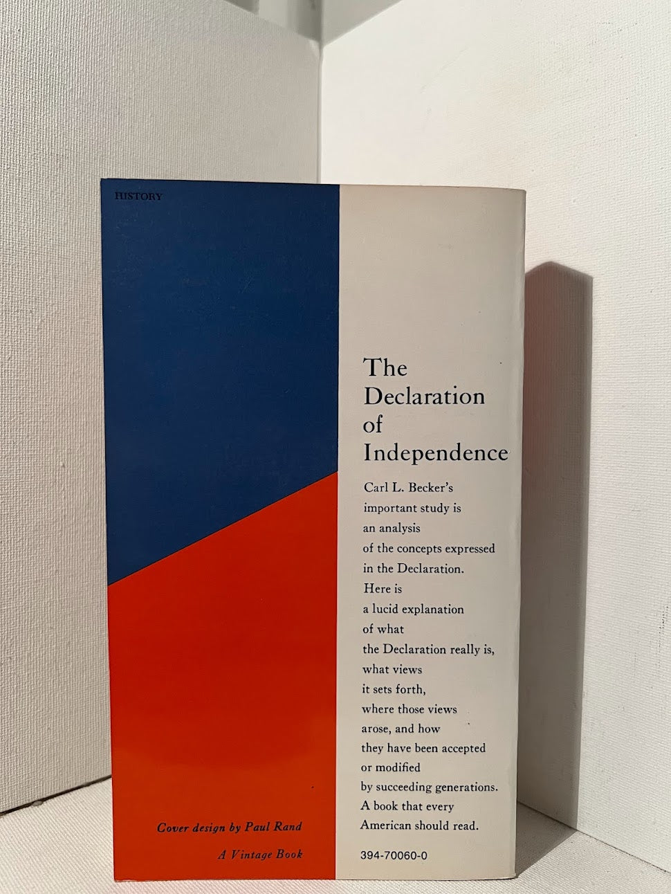 The Declaration of Independence by Carl L. Becker