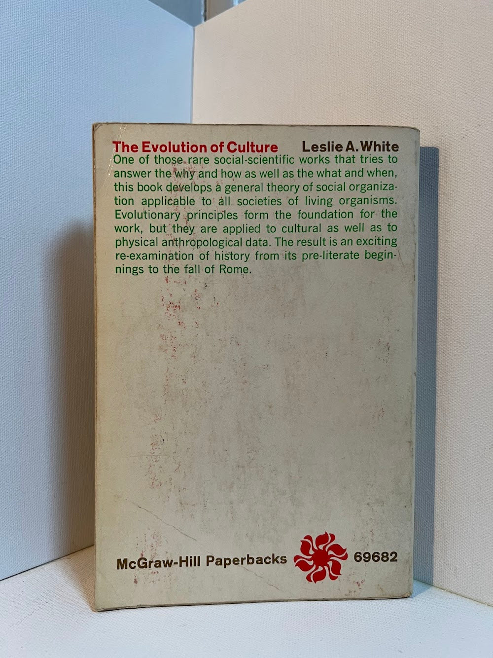 The Evolution of Culture by Leslie A. White