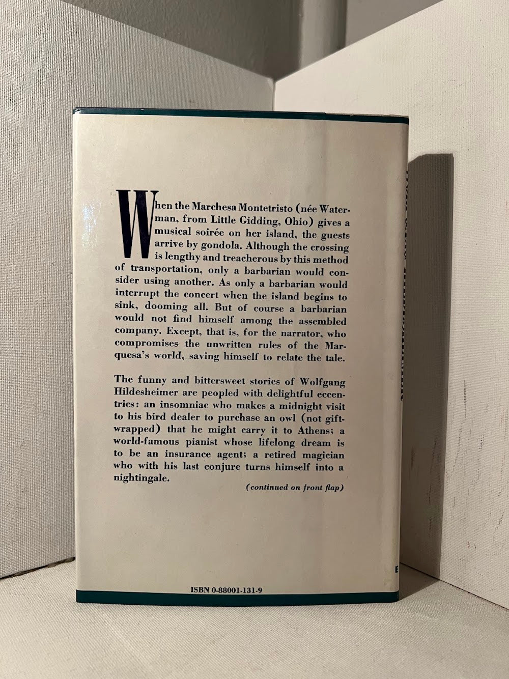 The Collected Stories of Wolfgang Hildesheimer