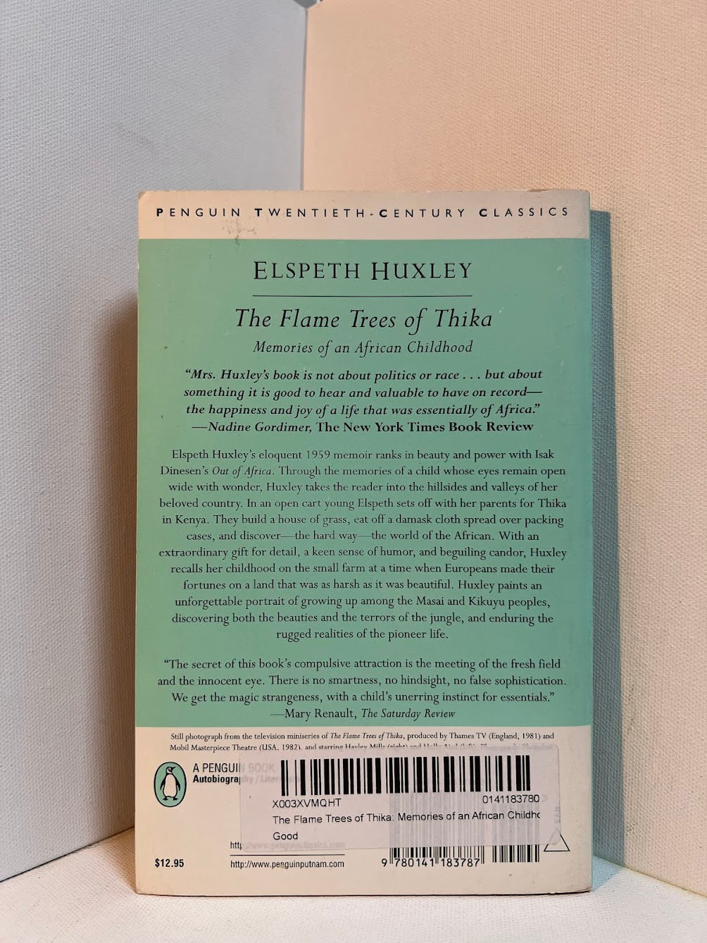 The Flame Trees of Thika by Elspeth Huxley