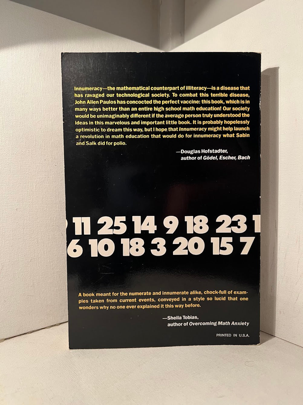 Innumeracy by John Allen Paulos