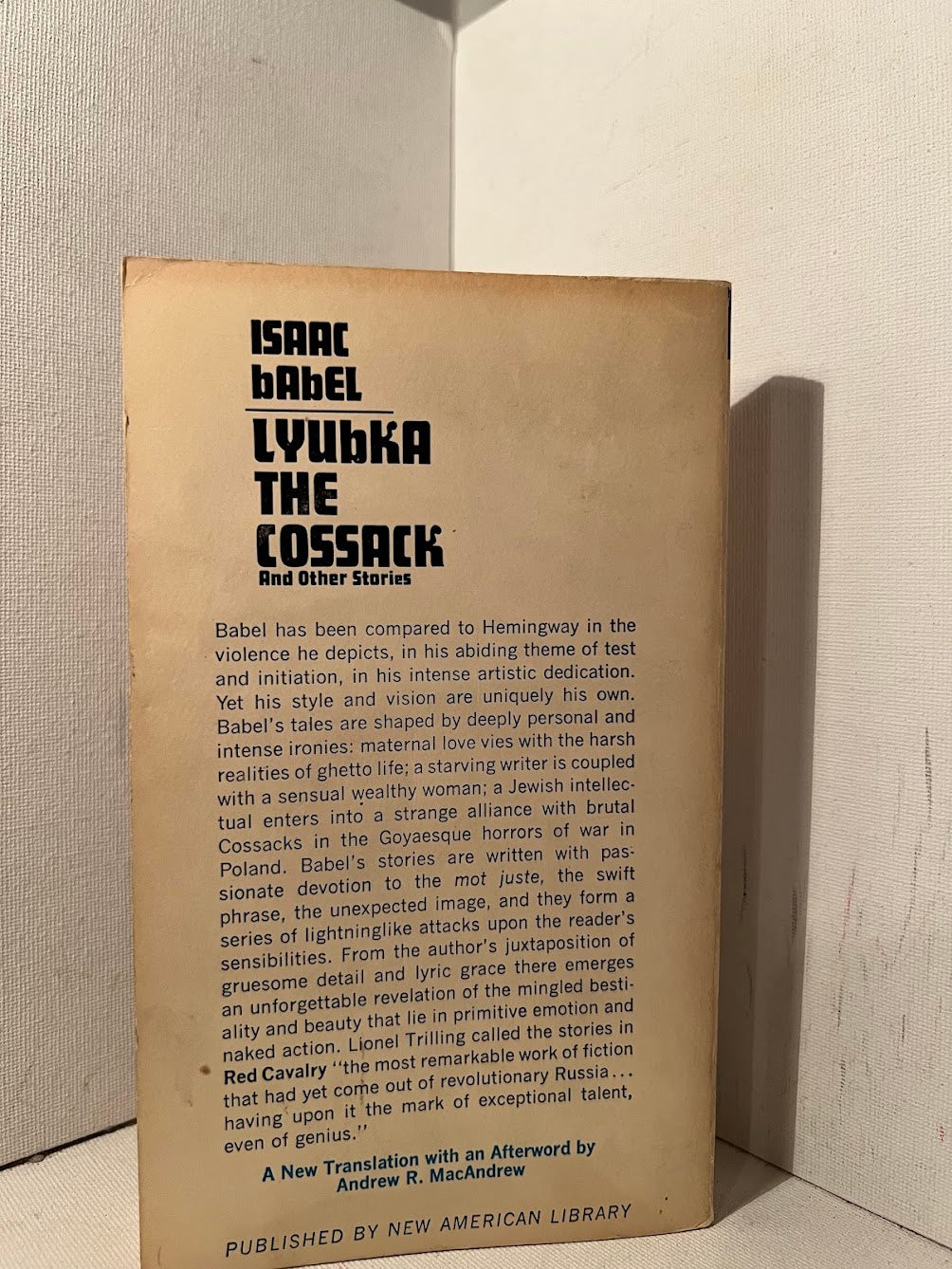 Lyubka The Cossack and Other Stories by Isaac Babel