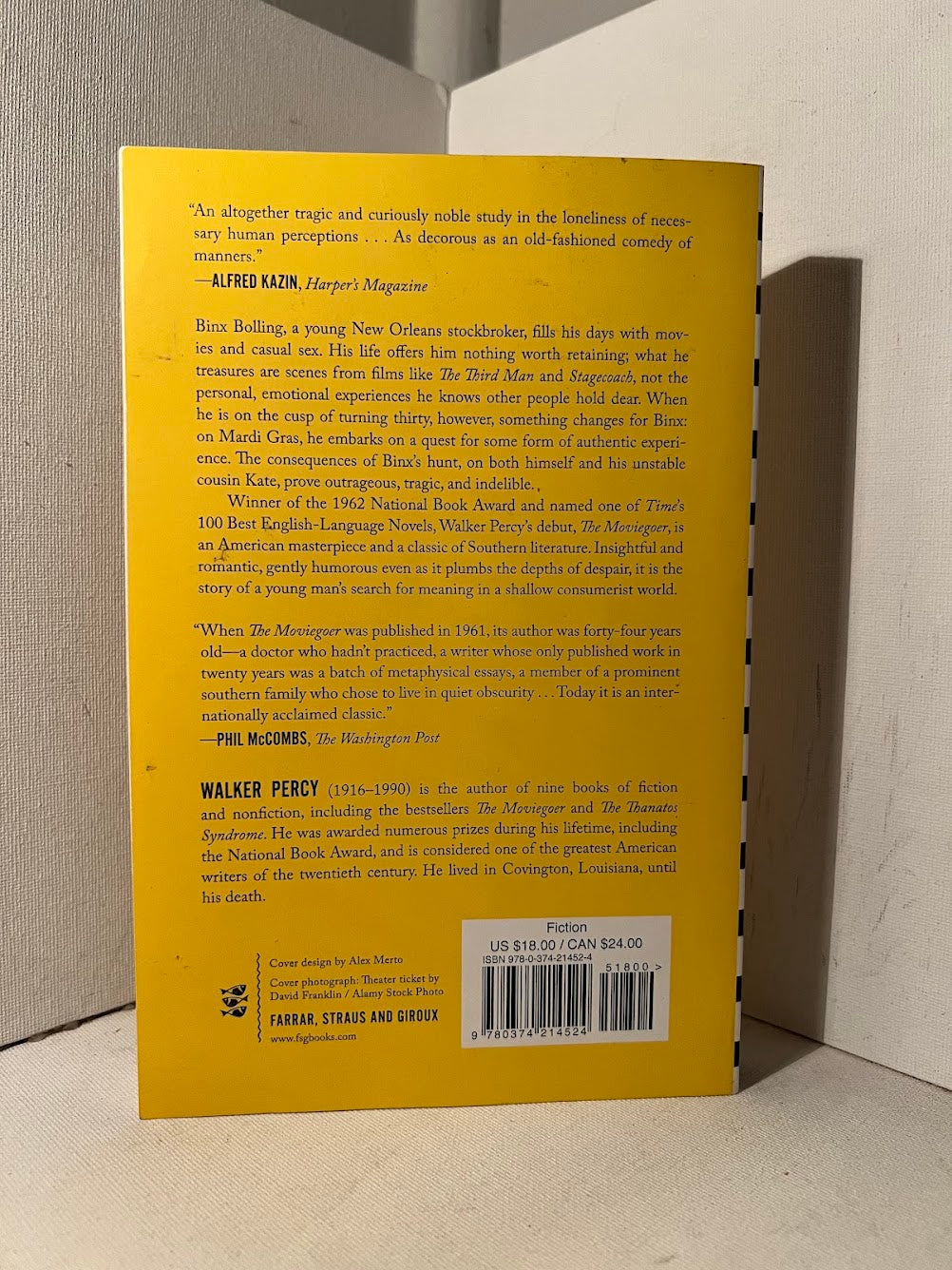 The Moviegoer by Walker Percy