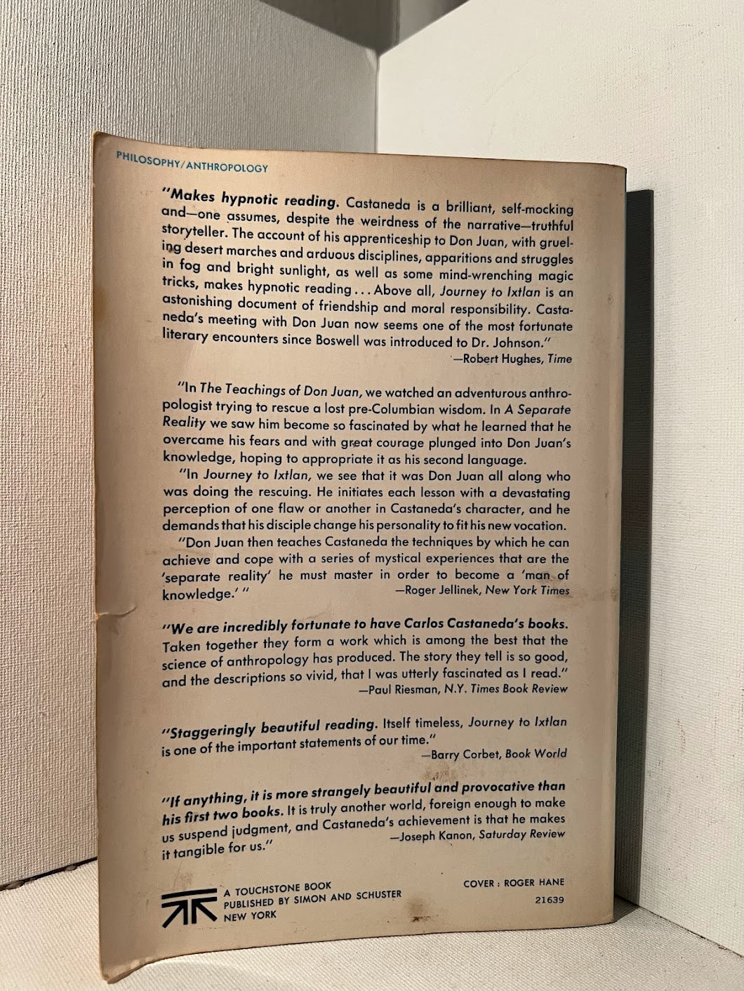 Journey to Ixtlan by Carlos Castaneda