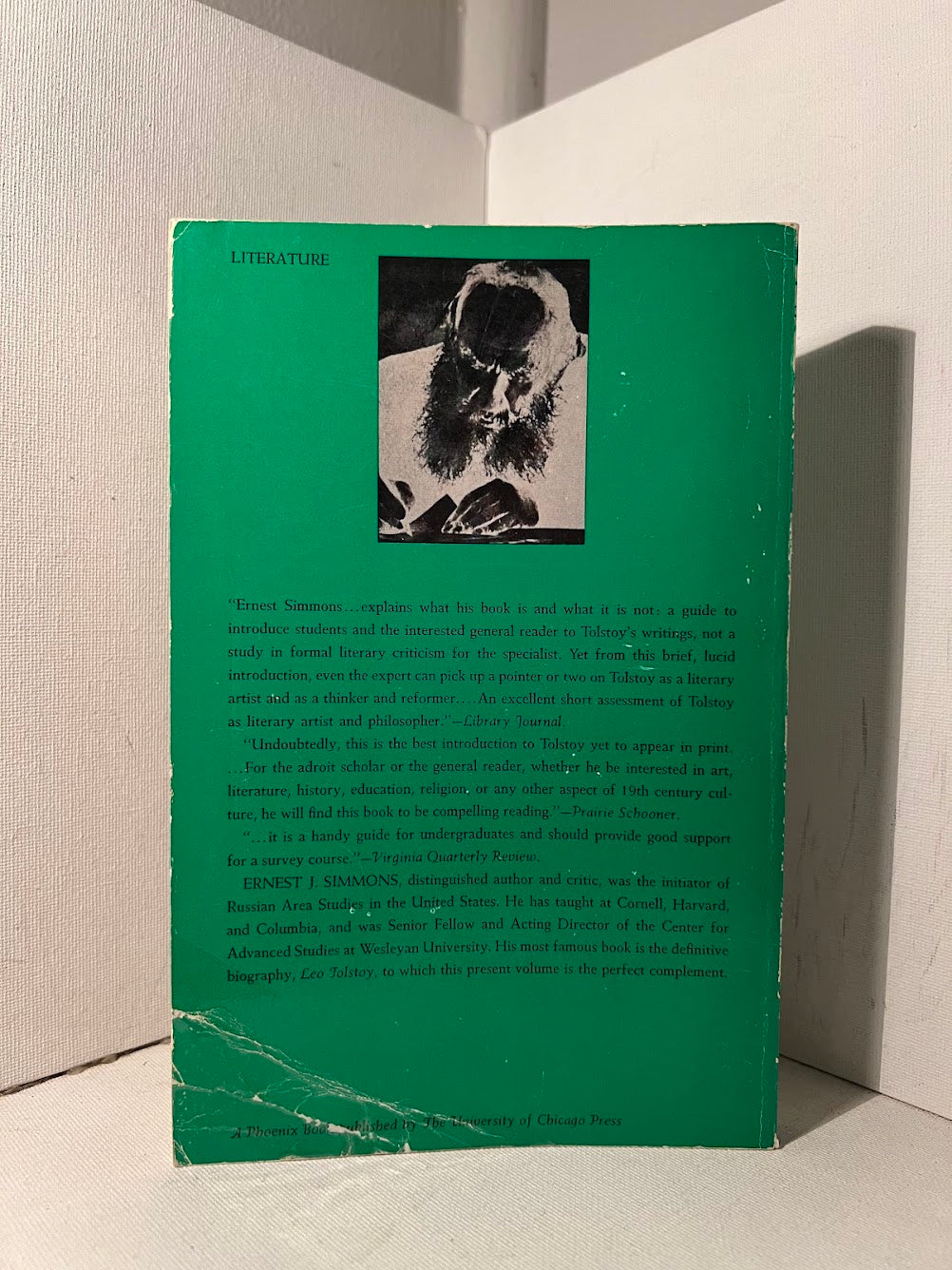 Introduction to Tolstoy's Writings by Ernest J. Simmons