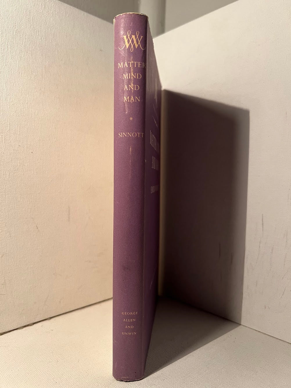 Matter, Mind and Man by Edmund W. Sinnott