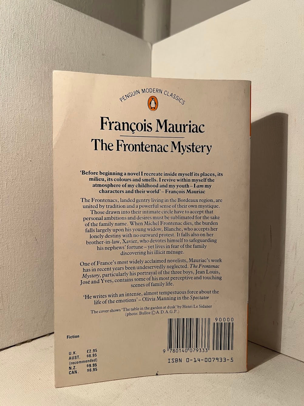 The Frontenac Mystery by Francois Mauriac