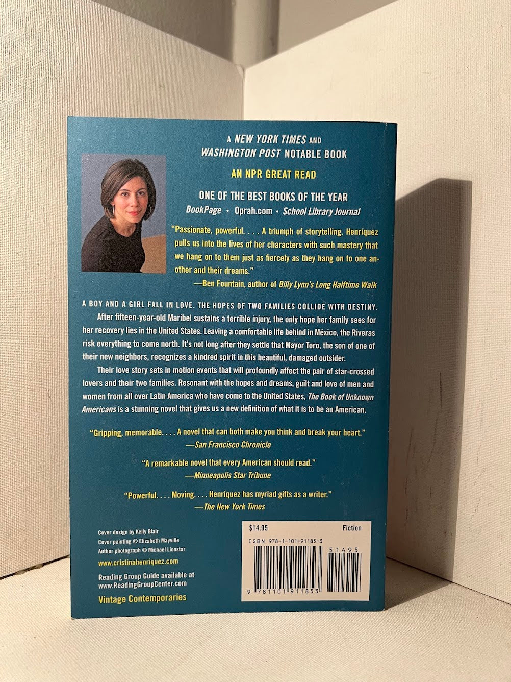 The Book of Unknown Americans by Cristina Henriquez