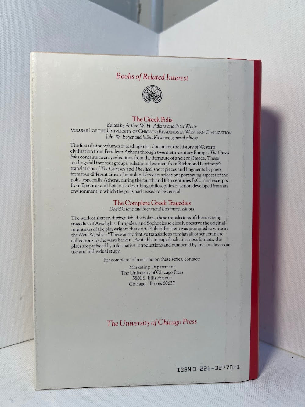 The History of Herodotus translated by David Grene