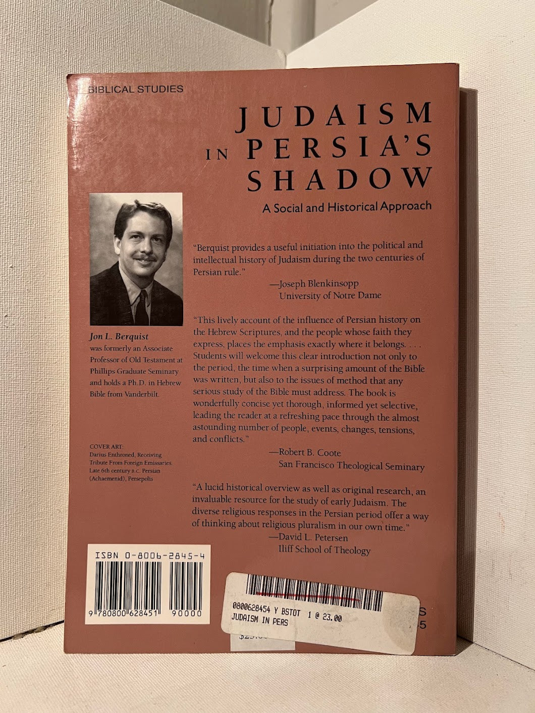 Judaism in Persia's Shadow by Jon L. Berquist