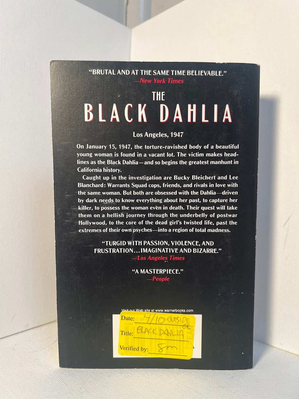 The Black Dahlia by James Ellroy