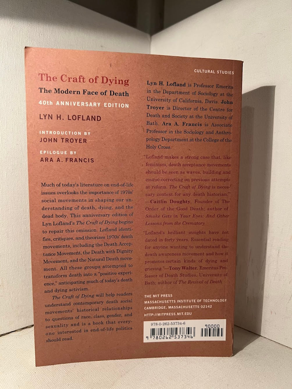 The Craft of Dying - The Modern Face of Death by Lyn H. Lofland