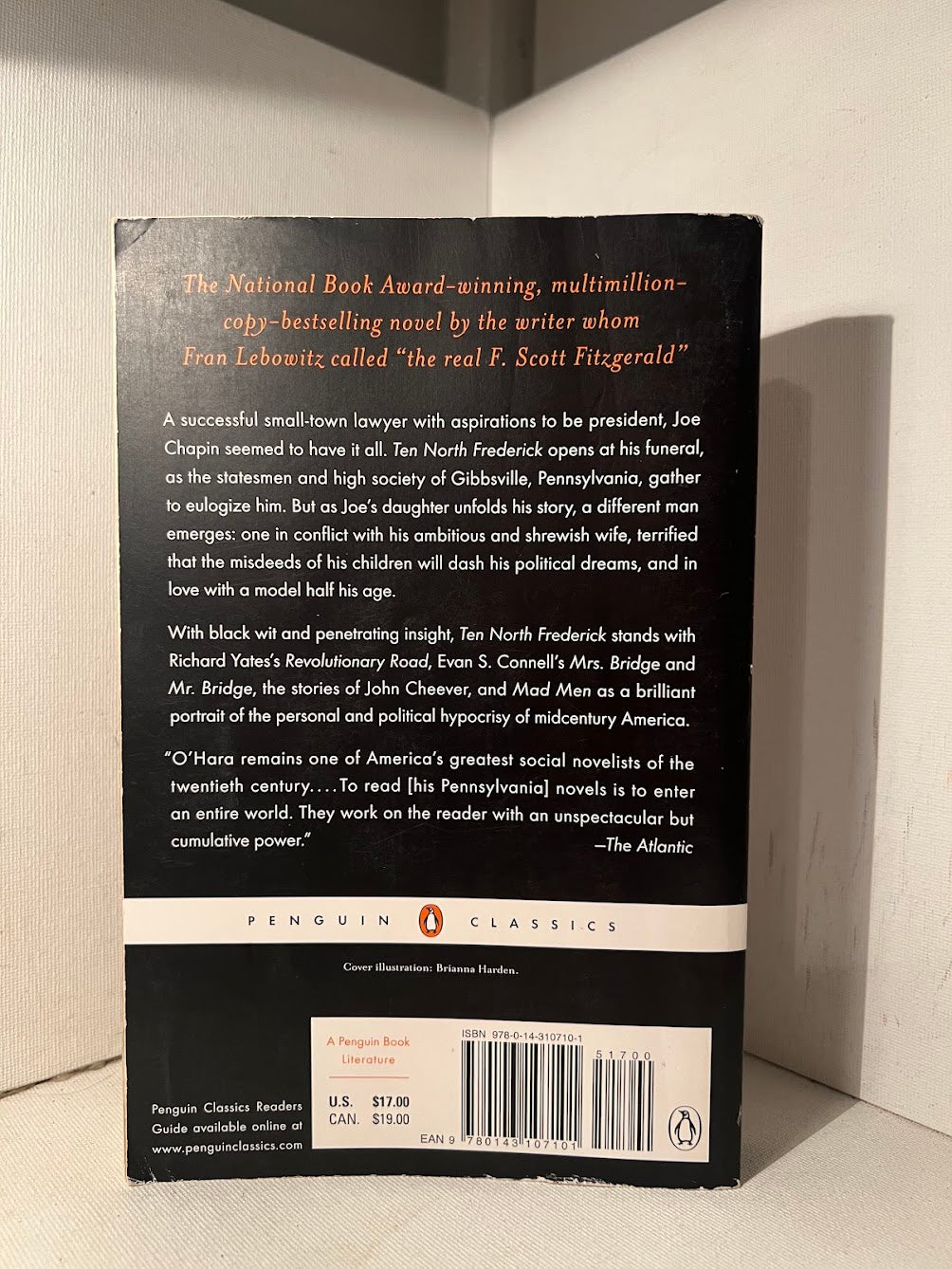 Ten North Frederick by John O'Hara