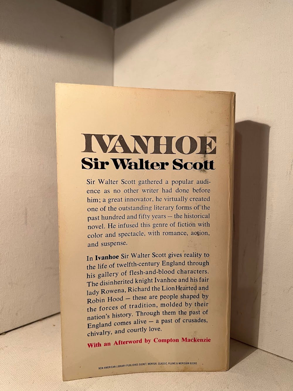 Ivanhoe by Sir Walter Scott