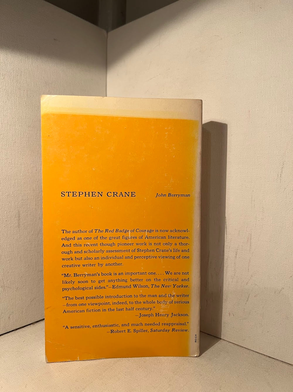 Stephen Crane by John Berryman