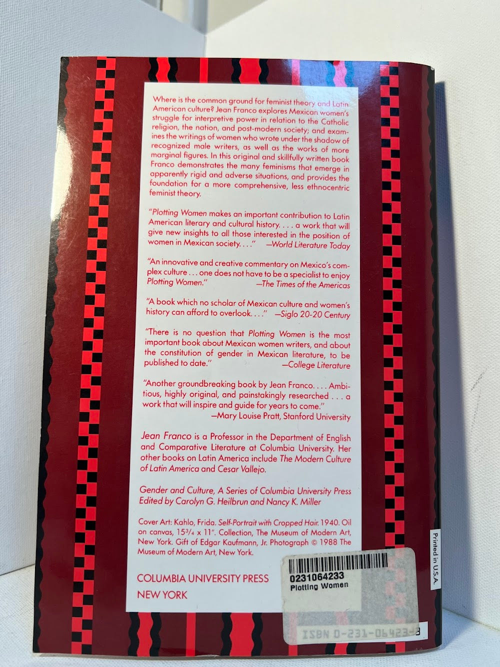 Plotting Women - Gender & Representation in Mexico by Jean Franco
