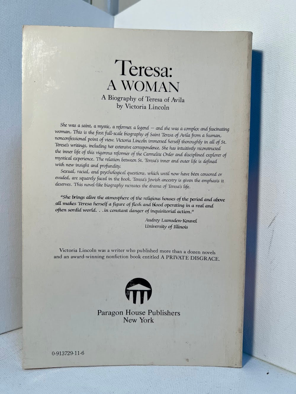 Teresa: A Woman by Victoria Lincoln