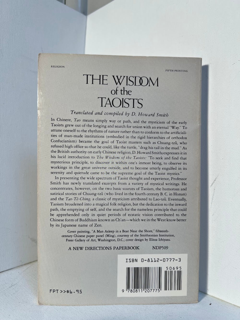The Wisdom of the Taoists by D. Howard Smith