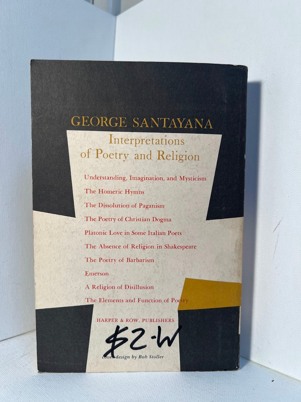 Interpretations of Poetry and Religion by George Santayana
