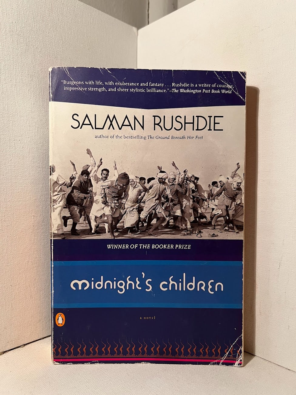 Cover of Midnights Children by Salman Rushdie