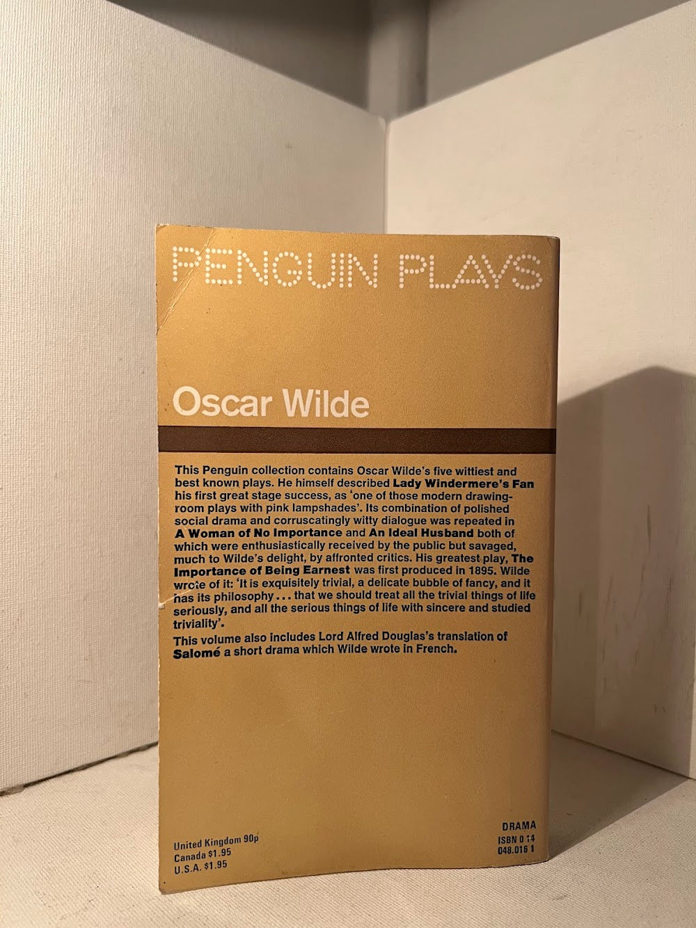 Plays of Oscar Wilde