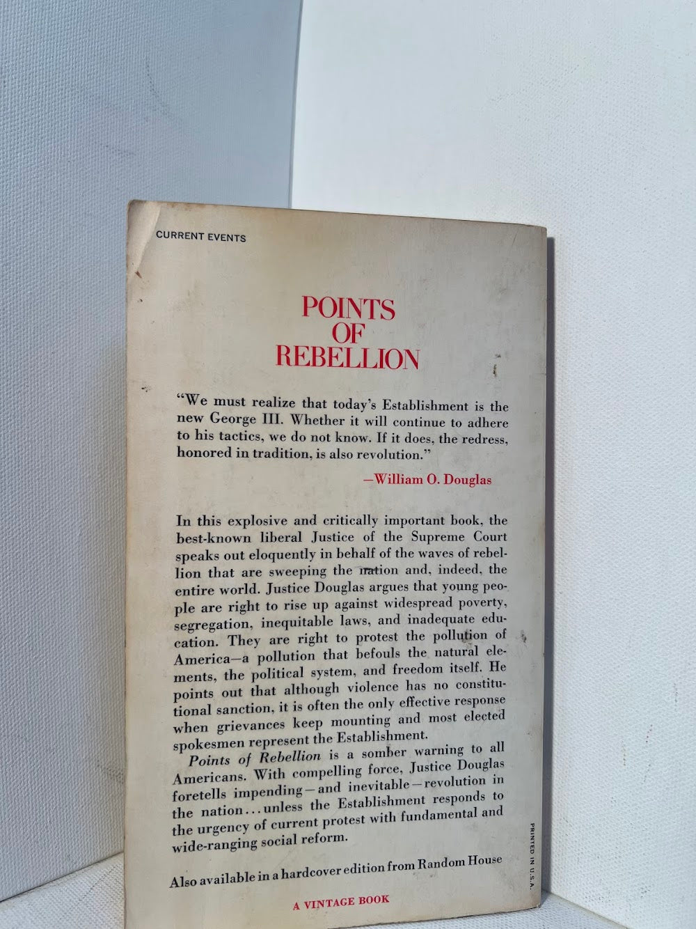 Points of Rebellion by William O. Douglas