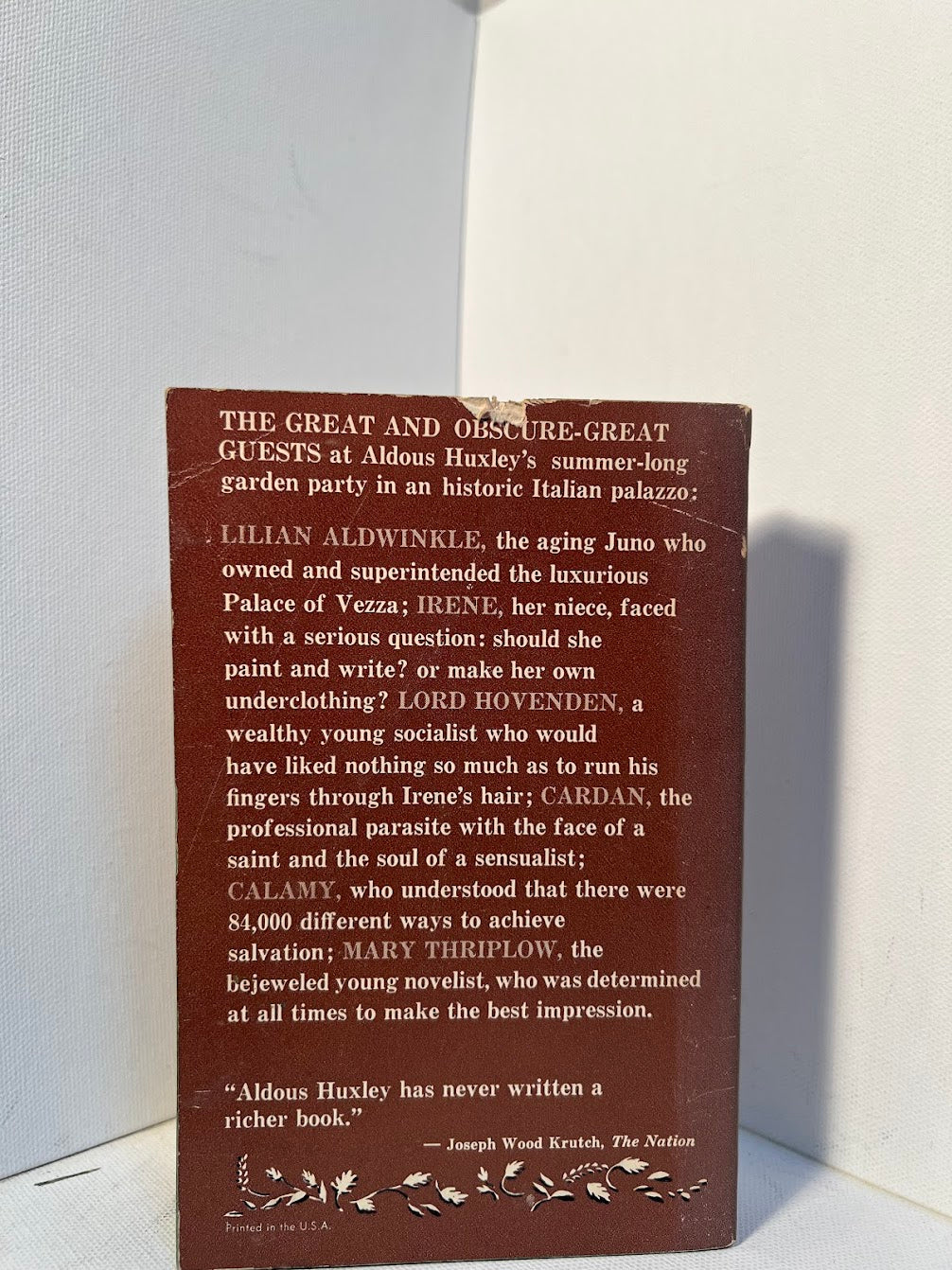 Those Barren Leaves by Aldous Huxley