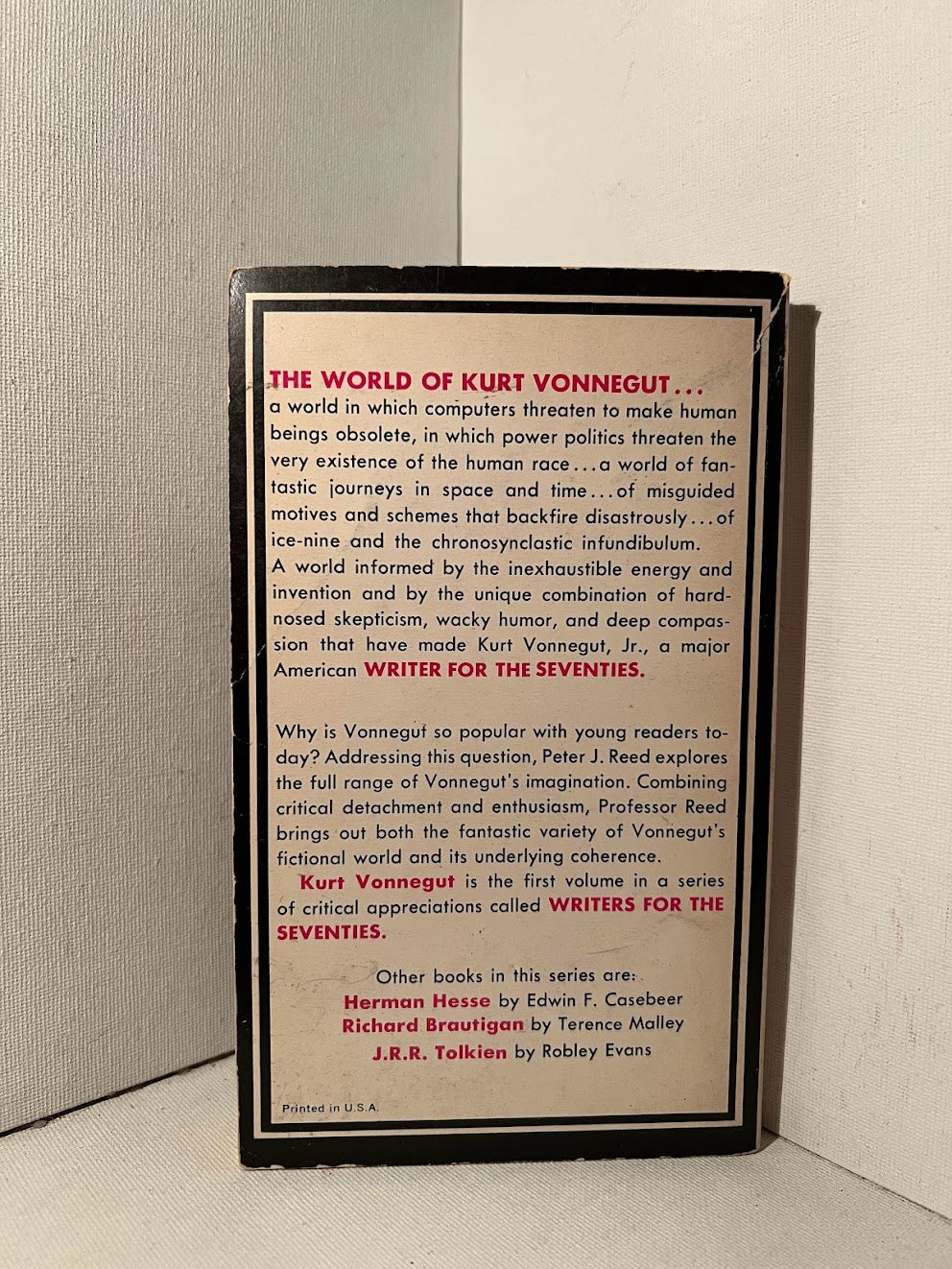 Kurt Vonnegut Jr. by Peter J. Reed