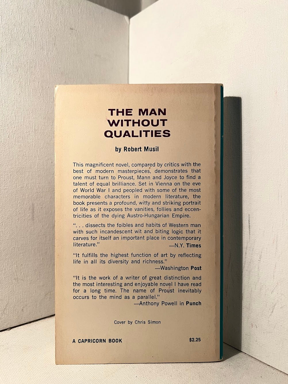The Man Without Qualities by Robert Musil