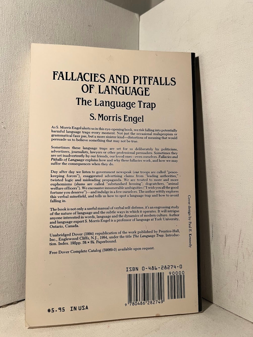 Fallacies and Pitfalls of Language by S. Morris Engel