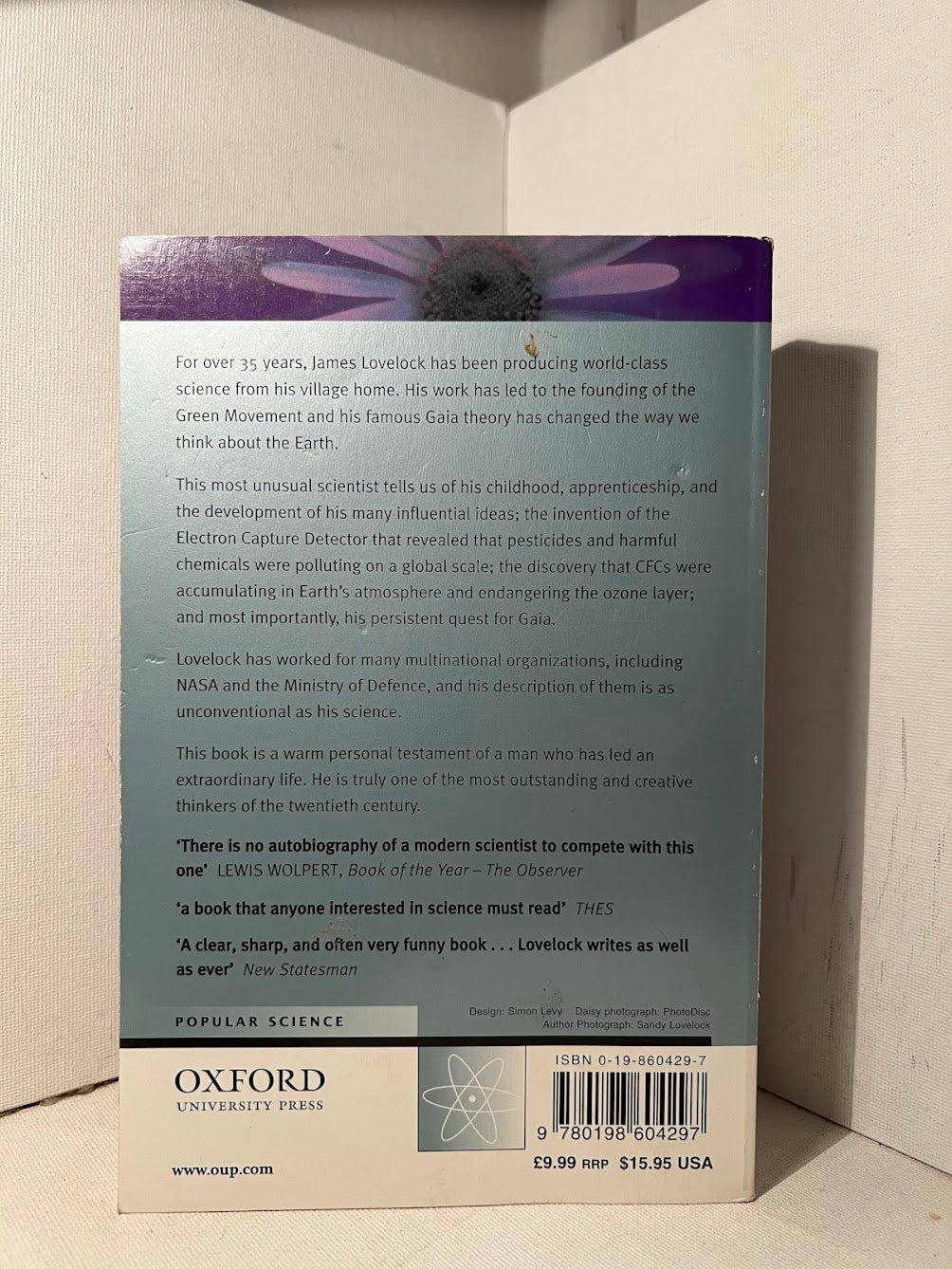 Homage to Gaia by James Lovelock