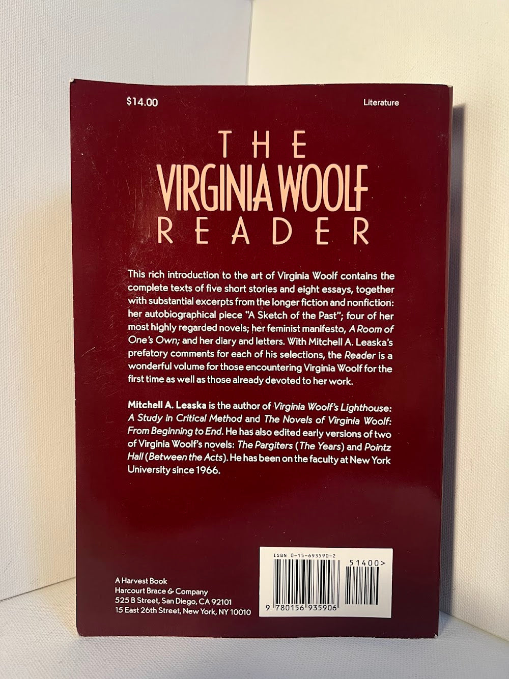 The Virginia Woolf Reader edited by Mitchell A. Leaska