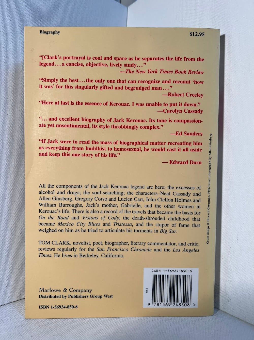 Jack Kerouac by Tom Clark