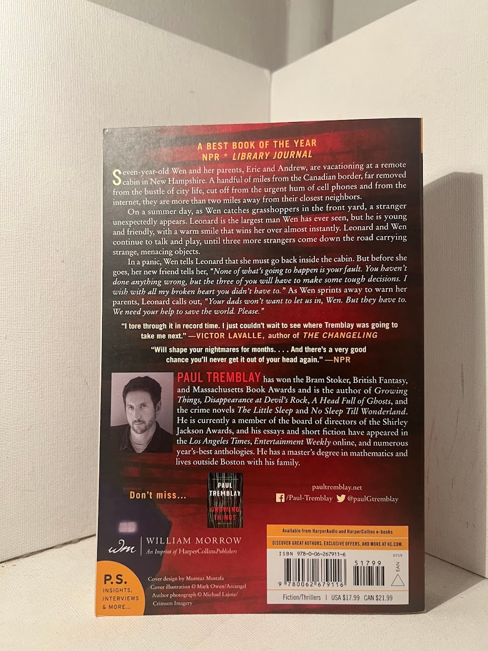 The Cabin at the End of the World by Paul Tremblay