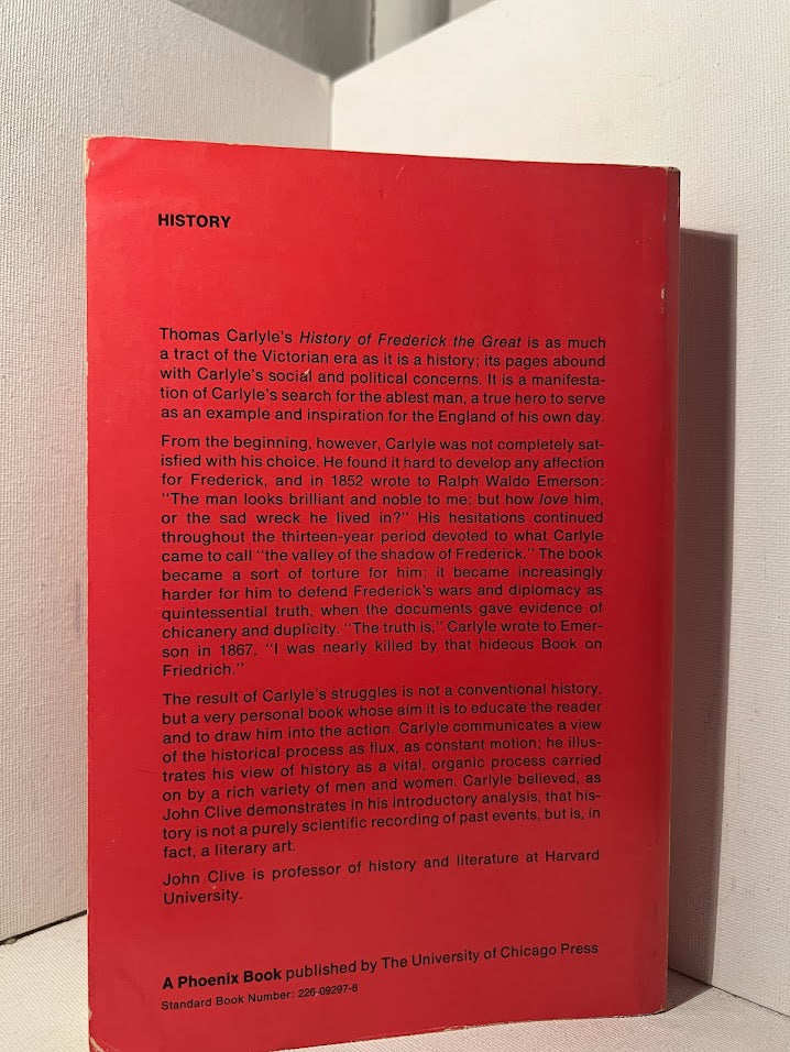 History of Frederick the Great by Thomas Carlyle