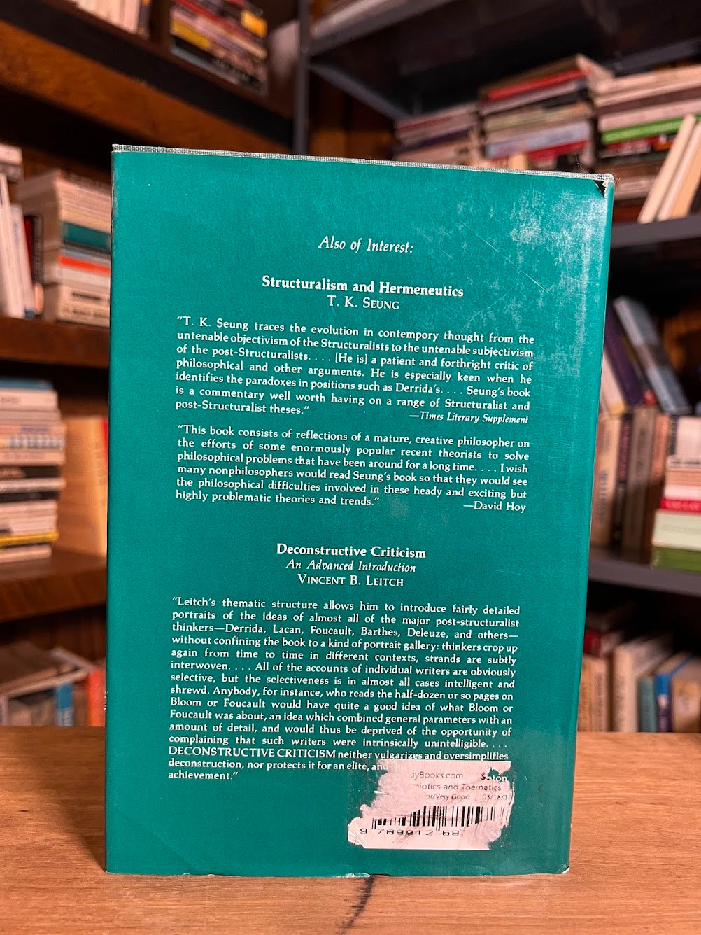 Semiotics and Thematics in Hermeneutics by T.K. Seung