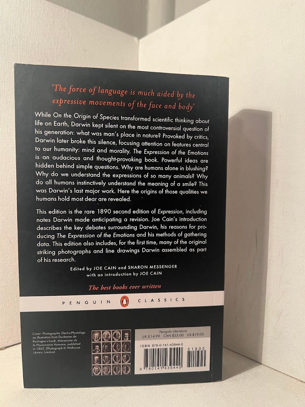 The Expression of the Emotions in Man and Animals by Charles Darwin