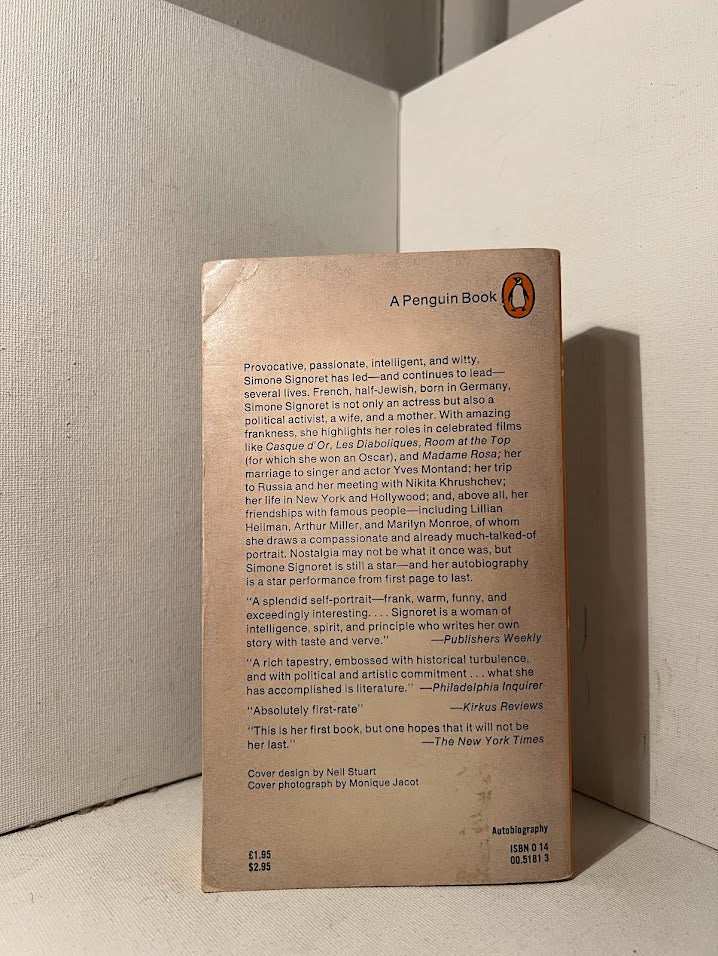 Nostalgia Isnt What It Used to Be by Simone Signoret