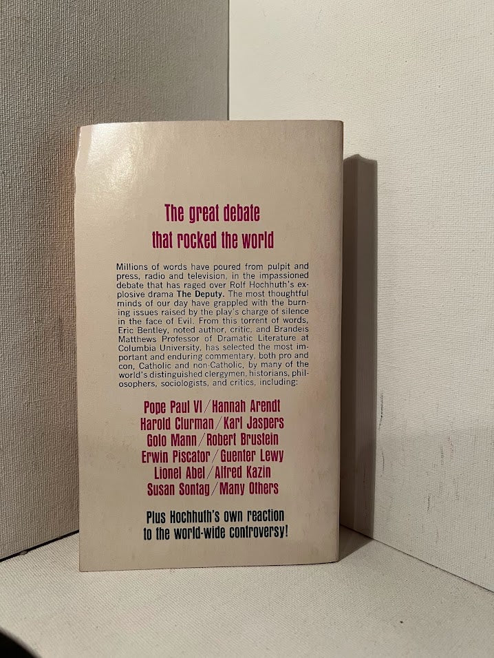 The Storm Over The Deputy edited by Eric Bentley