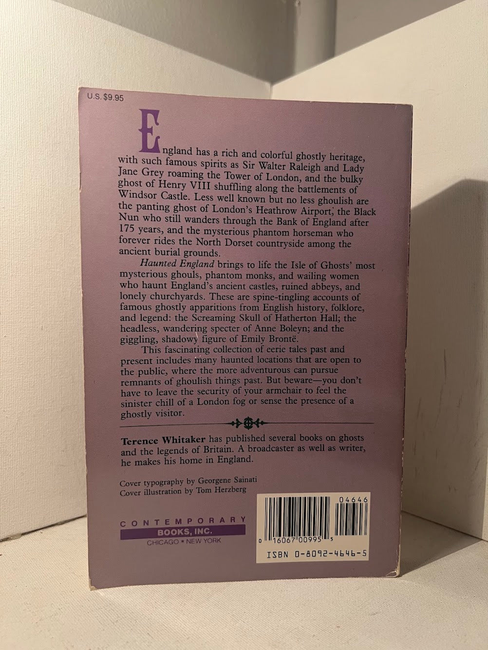 Haunted England by Terence Whitaker