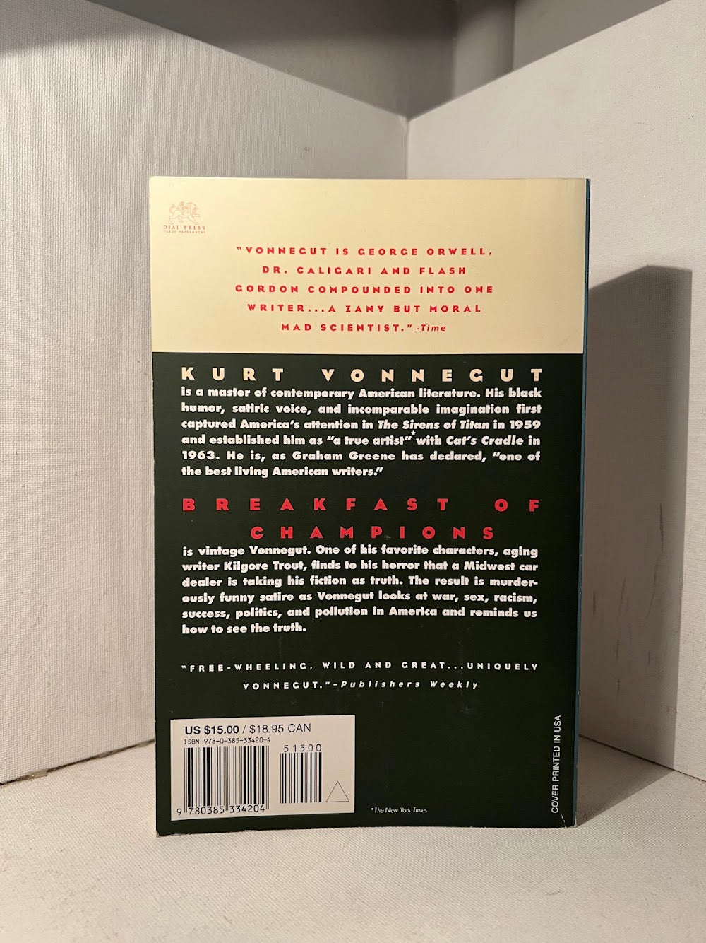 Breakfast of Champions by Kurt Vonnegut