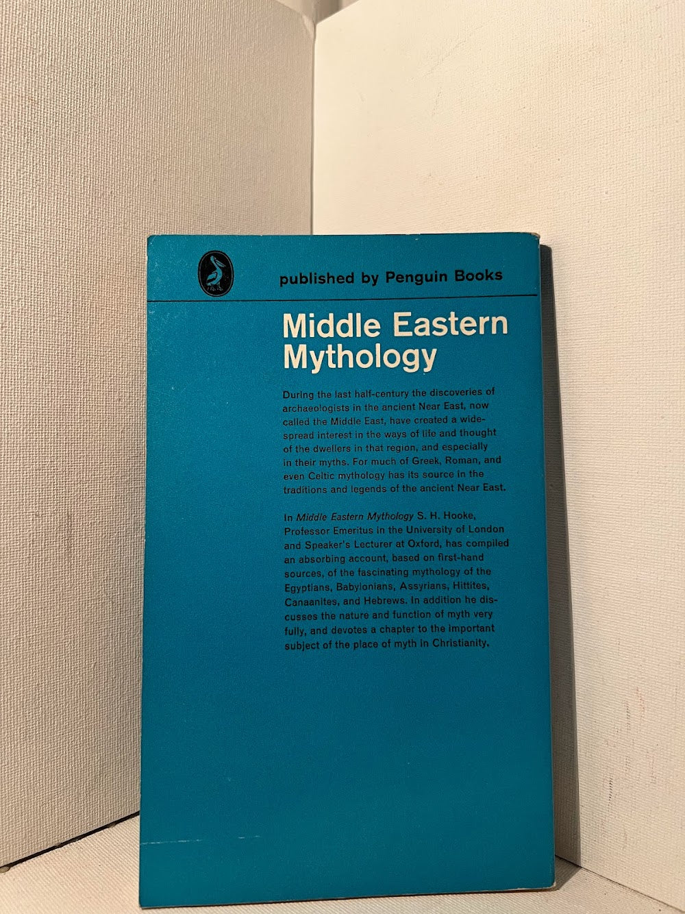 Middle Eastern Mythology by S.H. Hooke