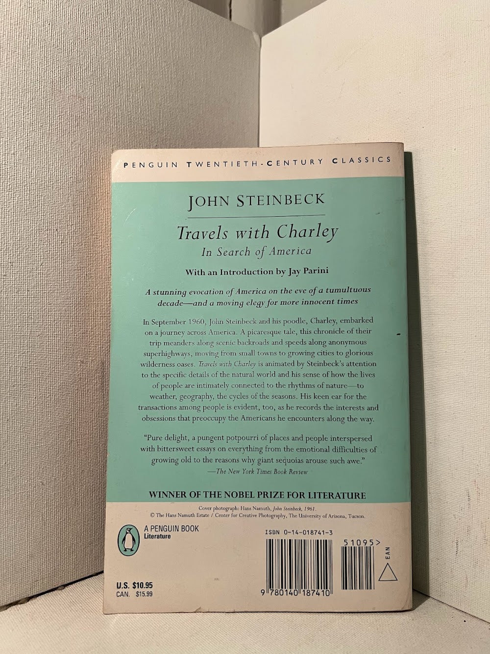 Travels with Charley by John Steinbeck