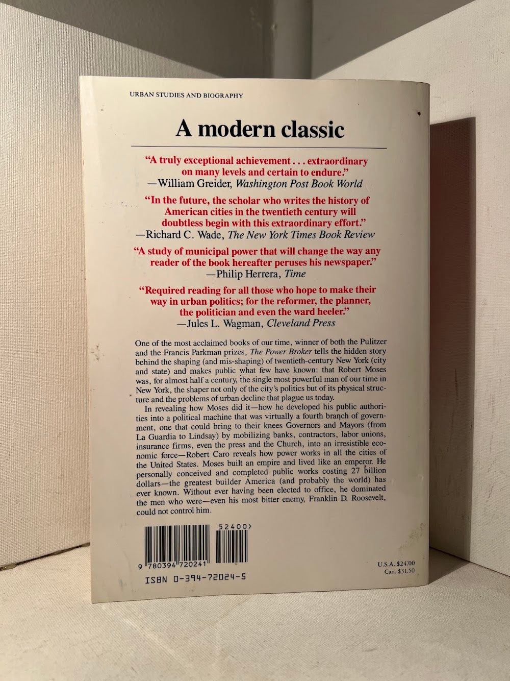 The Power Broker by Robert A. Caro